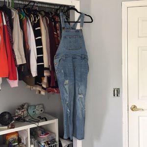 * Wild Fable Ripped Overalls *